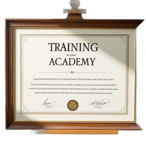 staff, certificate, reads, training transparent PNG cut-out