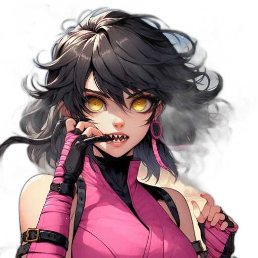face, mask, staff, hair transparent PNG cut-out
