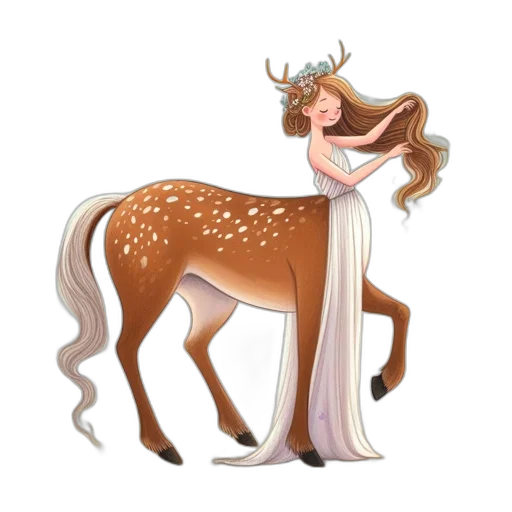 dress, crown, animal, concept art transparent PNG cut-out