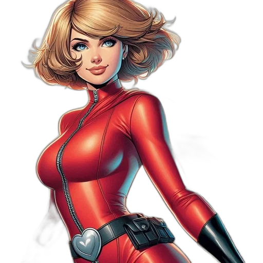 comic book art, concept art, cartoon, fantasy art transparent PNG cut-out