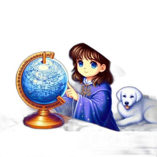 staff, pixel art, fantasy art, oil painting transparent PNG cut-out