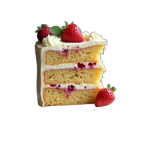 food, crown, 3d render, photorealistic transparent PNG cut-out