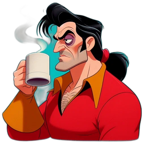 face, cartoon, comic book art, concept art transparent PNG cut-out