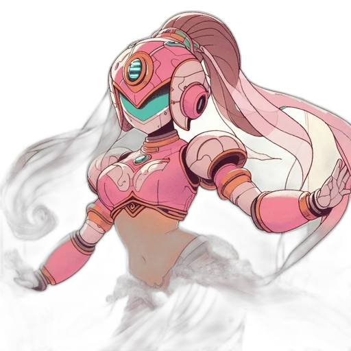 robot, creature, mask, weapon transparent PNG cut-out
