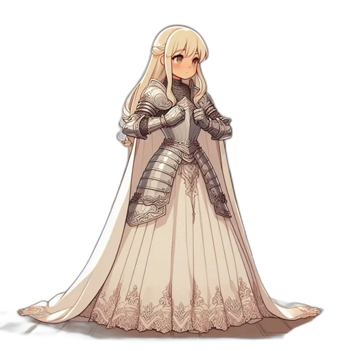 dress, sword, weapon, dragon transparent PNG cut-out