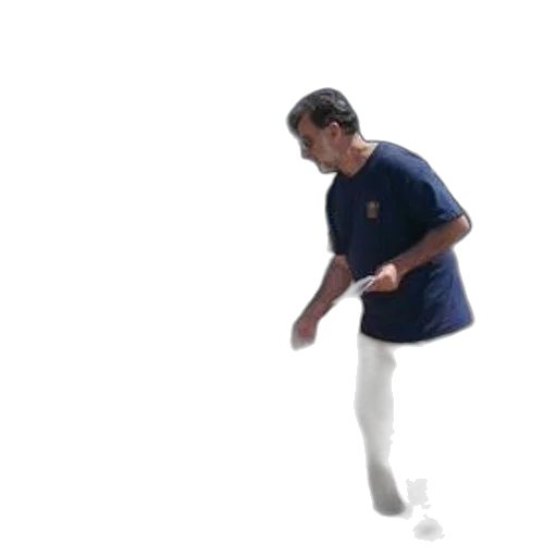 shoes, staff, robot, 3d render transparent PNG cut-out