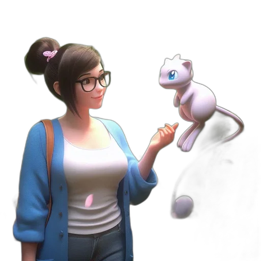 staff, robot, animal, creature transparent PNG cut-out