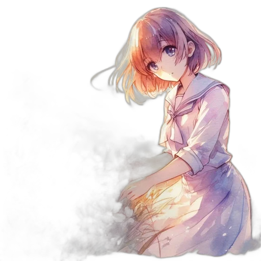 dress, staff, face, weapon transparent PNG cut-out