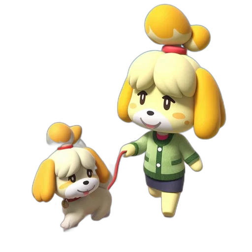 staff, animal, creature, 3d render transparent PNG cut-out