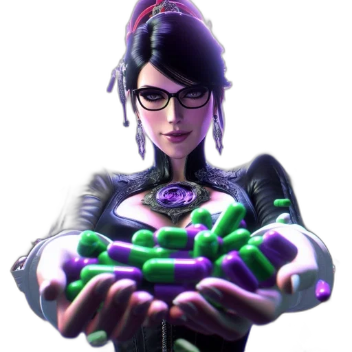 weapon, jacket, staff, face transparent PNG cut-out