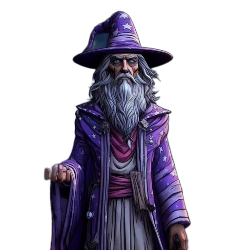 staff, hat, fantasy art, concept art transparent PNG cut-out