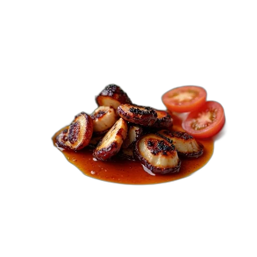 food, animal, photorealistic, 3d render transparent PNG cut-out