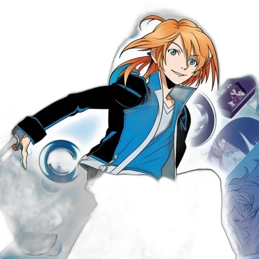 jacket, sword, concept art, comic book art transparent PNG cut-out