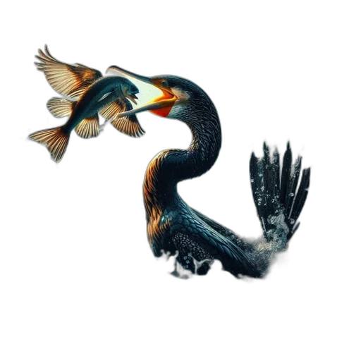 dragon, animal, creature, staff transparent PNG cut-out