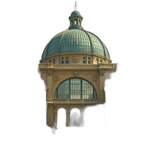 building, umbrella, hat, crown transparent PNG cut-out