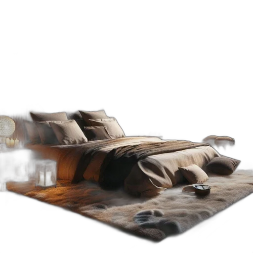 furniture, 3d render, photorealistic, concept art transparent PNG cut-out