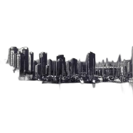 building, concept art, photorealistic, 3d render transparent PNG cut-out