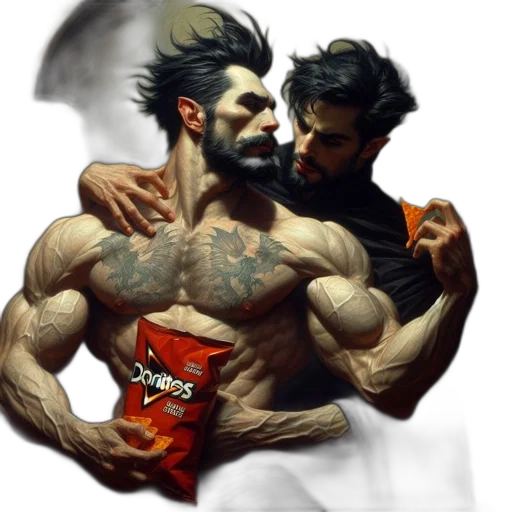 food, concept art, fantasy art, comic book art transparent PNG cut-out