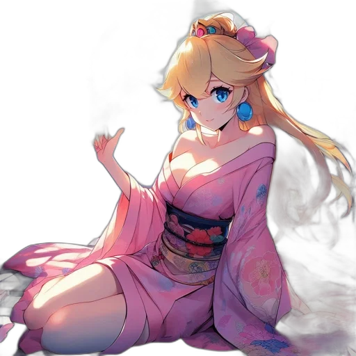 dress, staff, dragon, weapon transparent PNG cut-out