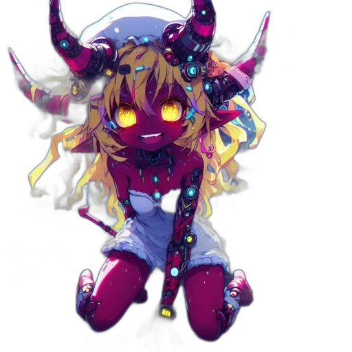 mask, creature, staff, dragon transparent PNG cut-out