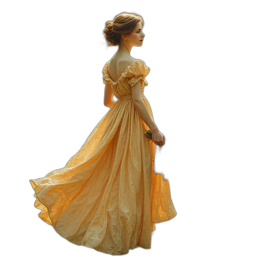 dress, jewelry, 3d render, photorealistic transparent PNG cut-out