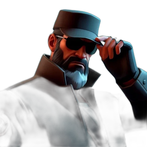 staff, hat, face, weapon transparent PNG cut-out