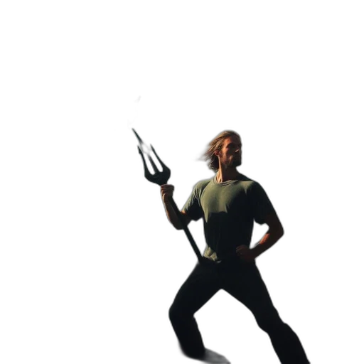 staff, weapon, sword, creature transparent PNG cut-out