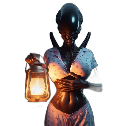 dress, staff, robot, mask transparent PNG cut-out