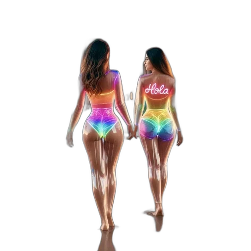 jacket, vaporwave, 3d render, concept art transparent PNG cut-out