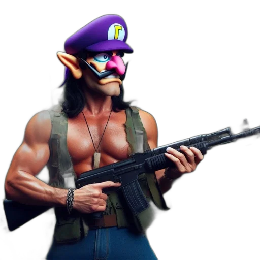 weapon, animal, hat, staff transparent PNG cut-out