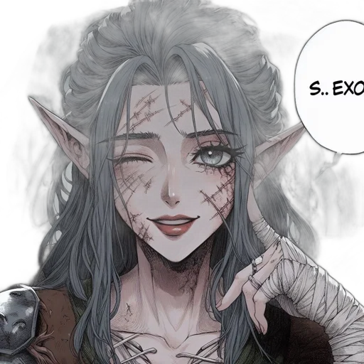 fantasy art, comic book art, concept art, watercolor transparent PNG cut-out