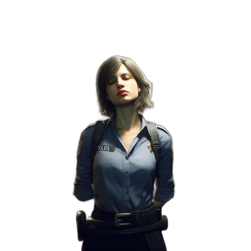 jacket, staff, face, mask transparent PNG cut-out