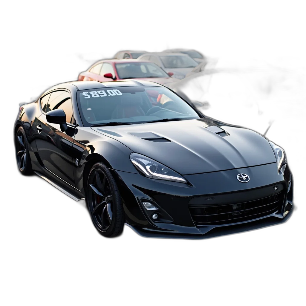 car, dragon, weapon, 3d render transparent PNG cut-out