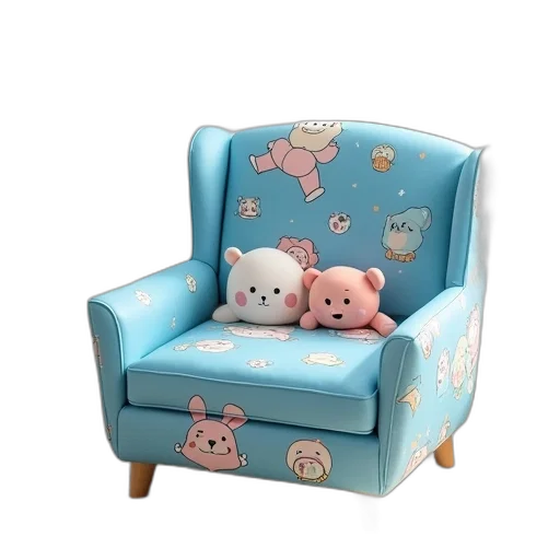 furniture, 3d render, concept art, photorealistic transparent PNG cut-out