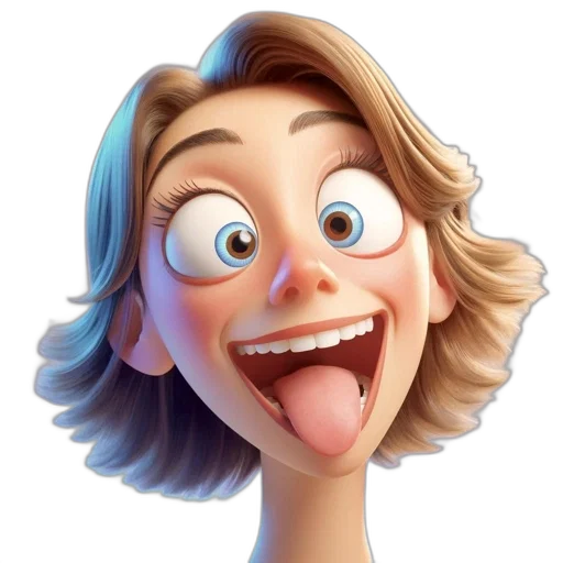 face, staff, crown, hair transparent PNG cut-out