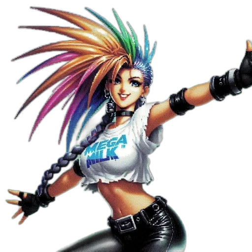 hair, staff, concept art, fantasy art transparent PNG cut-out