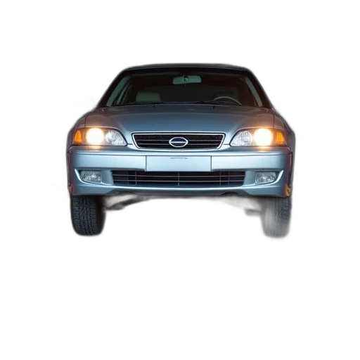 car, 3d render, photorealistic, being transparent PNG cut-out