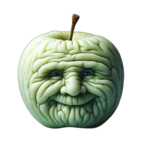 face, mask, food, creature transparent PNG cut-out