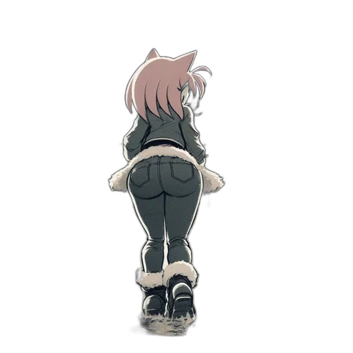 jacket, robot, weapon, creature transparent PNG cut-out