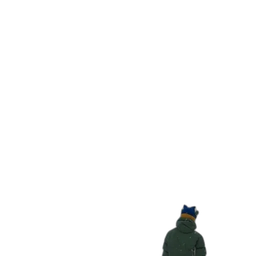 hat, robot, creature, jacket transparent PNG cut-out