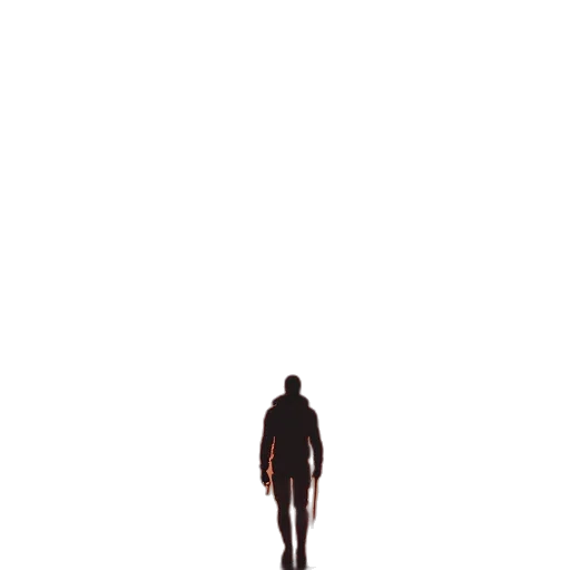 robot, creature, jacket, dress transparent PNG cut-out