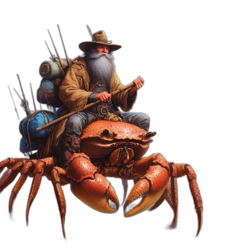 hat, creature, animal, weapon transparent PNG cut-out