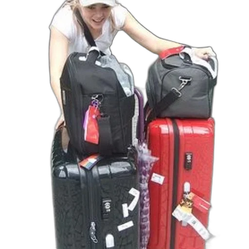 staff, woman, stands, next transparent PNG cut-out