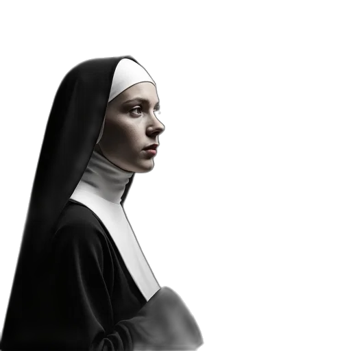 face, staff, mask, dress transparent PNG cut-out