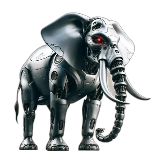 robot, animal, creature, concept art transparent PNG cut-out