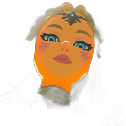 face, mask, crown, staff transparent PNG cut-out