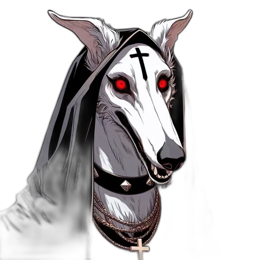 mask, animal, creature, staff transparent PNG cut-out