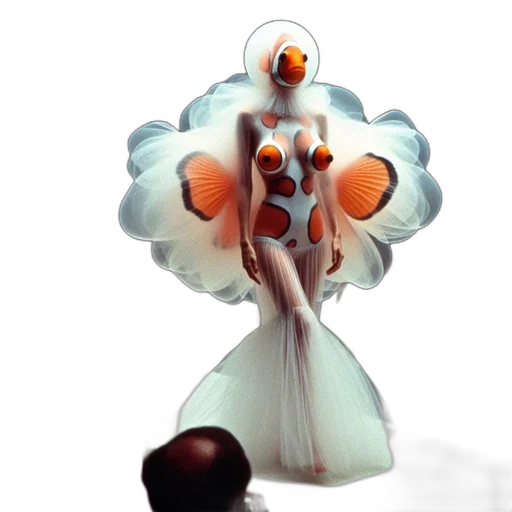 robot, dress, creature, concept art transparent PNG cut-out