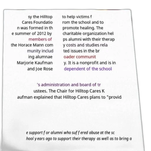 hilltop, cares, foundation, formed transparent PNG cut-out
