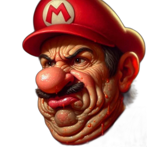 face, mask, hat, creature transparent PNG cut-out